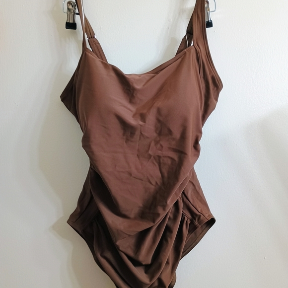 Other - Brown One-Piece Swimsuit
